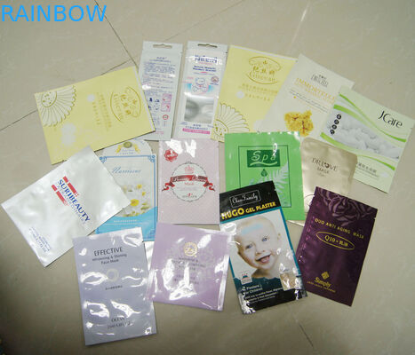 100mic los bolsos cosméticos de encargo, Tres-Lado sellaron la bolsa del papel de aluminio