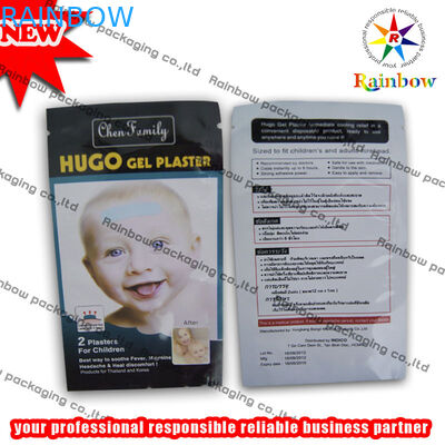 La hoja se levanta a prueba de humedad Ziplock reciclada las bolsas de la hoja para la comida