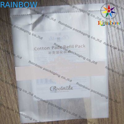 El bolso de empaquetado cosmético del papel de aluminio, durable se levanta la bolsa