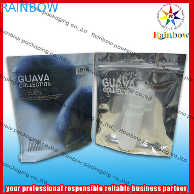 Bolso de empaquetado cosmético de Noni Mylar, bolsa inferior del escudete