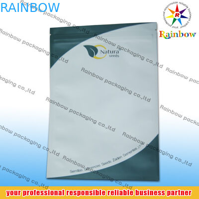 La aduana imprimió las bolsitas de té Ziplock que empaquetaban el papel de aluminio sellado lado