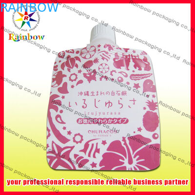 Levántese el sellado caliente de empaquetado de la bolsa del canalón de la hoja para el jugo, ANIMAL DOMÉSTICO/AL/PE