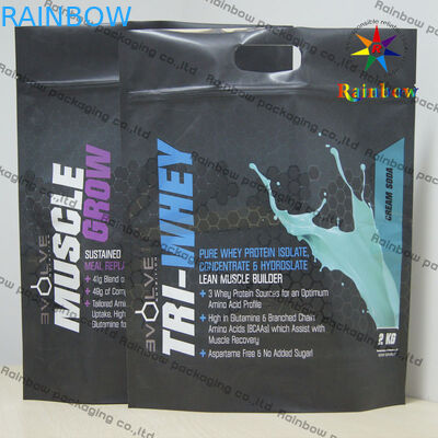 De aluminio levántese el bolso de empaquetado de la bolsa de la hoja con el Ziplock para el juguete