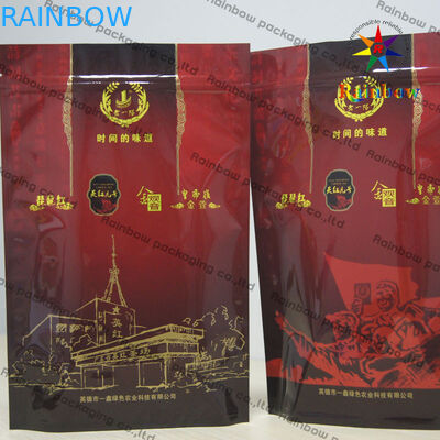 De aluminio levántese el bolso de empaquetado de la bolsa de la hoja con el Ziplock para el juguete