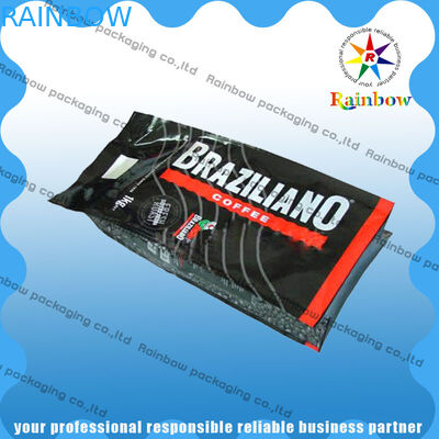 Coloridos materiales del ANIMAL DOMÉSTICO/del AL/PE se levantan la bolsa del té que empaqueta con el escudete lateral