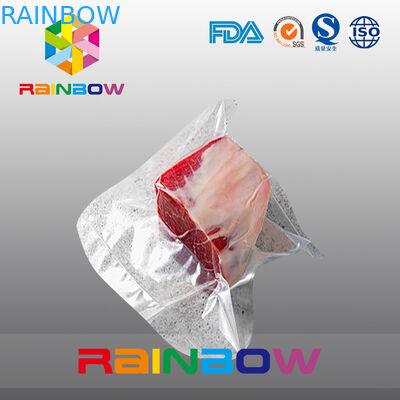 8" los rollos materiales del ahorrador del texturesealer del vacío de X50 PA/PE con el lado liso y el canal/grabó en relieve el lado