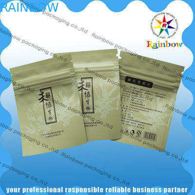 El café de encargo se coloca para arriba empaqueta al peso ligero colorido de la impresión con el Ziplock