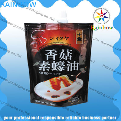 categoría alimenticia de empaquetado Tres-sellada del bolso del bocado de la impresión en color plástica para el bocado/las especias