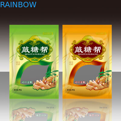 Bolsa que empaqueta, bolso de empaquetado de la hoja de 150 gramos de los snacks ambientales