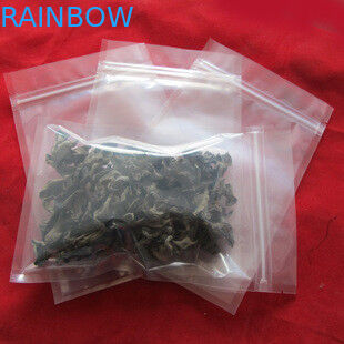 Bolsa transparente laminada que empaqueta, bolso de empaquetado de la hoja de la hoja de la cremallera