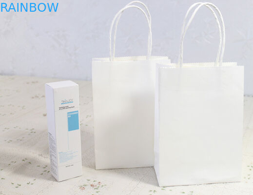 Bolsas de papel de impresión únicas de Kraft con color llano 0,18 milímetros de grueso