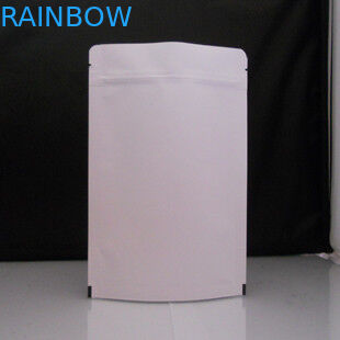 Grano/café que empaqueta blanco que se puede volver a sellar modificado para requisitos particulares de las bolsas de papel