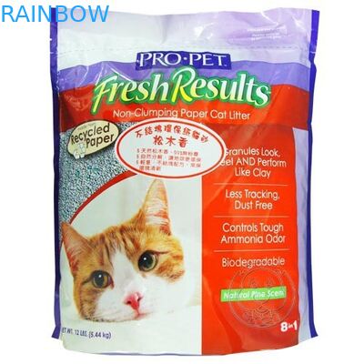 La bolsa del alimento para animales de la cremallera, perrito de 5,44 kilogramos se levanta el acondicionamiento de los alimentos plástico