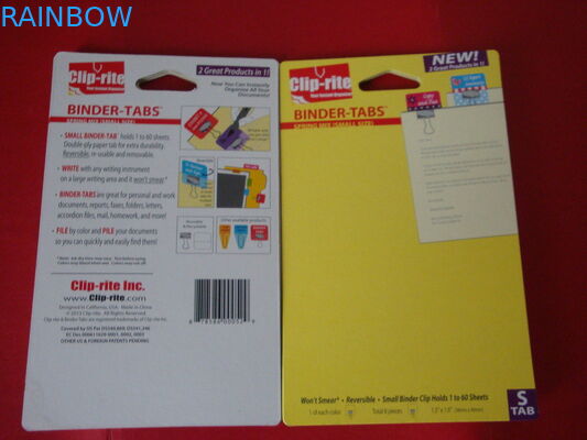 La tarjeta colorida de la ampolla que empaqueta el agujero euro de la caída para Scissor el embalaje