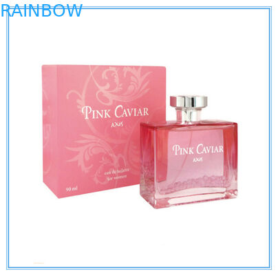 Caja de papel atractiva que empaqueta el logotipo modificado para requisitos particulares para el paquete del perfume