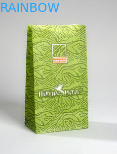 Apretón modificado para requisitos particulares respetuoso del medio ambiente de las bolsas de papel de la ventana para el embalaje del pan