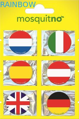 El envase de plástico de la moda de Hanghole empaqueta, embroma el bolso de empaquetado de la etiqueta engomada repugnante del mosquito