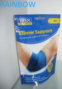 El deporte imprimió se levanta las bolsas plásticas que empaquetaban con la muesca del Ziplock/del rasgón