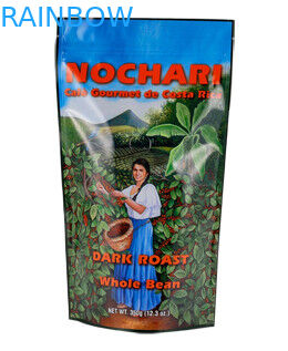 Reciclable levántese la cremallera brillante del final de la impresión colorida de las bolsas