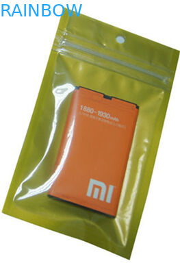 Bolso estático anti Noni de encargo de la batería para teléfono móvil con la cremallera