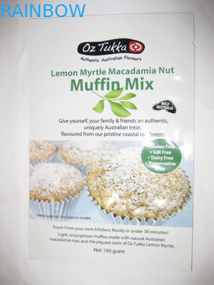 Bolso brillante del bocado de la impresión que empaqueta la ventana transparente laminada