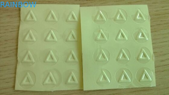 Blindman/el plástico de embalar de las etiquetas engomadas envuelve pequeño claro reciclable