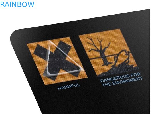 Blindman/el plástico de embalar de las etiquetas engomadas envuelve pequeño claro reciclable