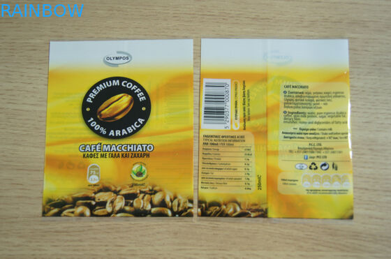 Encogimiento del calor del animal doméstico de Macchiato del café que envuelve para el empaquetado de las tazas de café