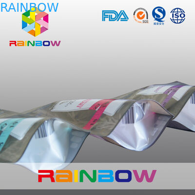 Levántese los bolsos del bocado de la cremallera/el acondicionamiento de los alimentos plástico para el igual del edulcorante