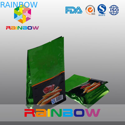 Bolsos que se puede volver a sellar del bocado de la parte inferior plana con la figura de la historieta para los niños