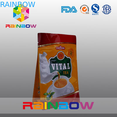 Bolsos de empaquetado del té vital de la parte inferior plana/bolsas de empaquetado del té plástico de la economía