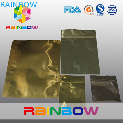 Bolso medio de la hoja del oro material de la categoría alimenticia que empaqueta Eco - amistoso