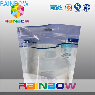 Bolsa de la hoja del equipamiento médico/de la máquina/de la herramienta de Resealble que empaqueta con el logotipo modificado para requisitos particulares
