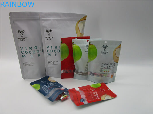 Bolsa de encargo de la hoja de la superficie de impresión que empaqueta para la nuez/el bocado/la galleta/la galleta