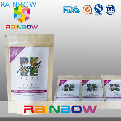 Coloque las bolsas de papel para arriba modificadas para requisitos particulares