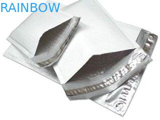 Bolso estático anti del sello tres de la hoja trasera transparente lateral del frente con la muesca de la cremallera y del rasgón