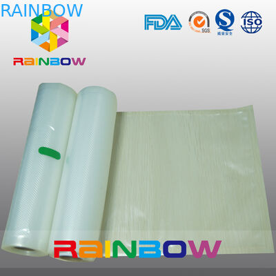 Textura transparente del vacío de la categoría alimenticia la alta empaqueta para conserva frescura