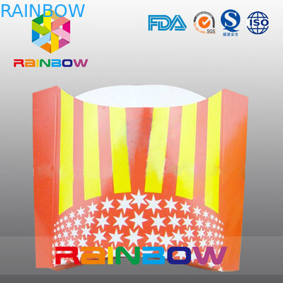 Biodegradable llévese el empaquetado disponible de las patatas fritas de la caja de papel