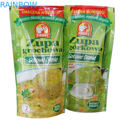 El sello de vacío de la comida del aislamiento del papel de aluminio empaqueta la bolsa de la réplica con la cremallera para los suplementos