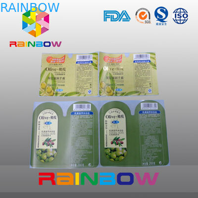 Etiquetas/etiquetas engomadas de papel autas-adhesivo modificadas para requisitos particulares de la manga del encogimiento de las etiquetas para la botella/el bolso