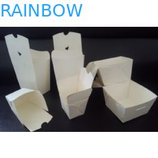 Una caja de papel para los tallarines que empaquetan, caja de papel del uso del tiempo para la comida china