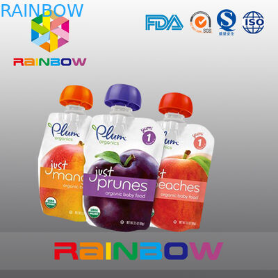 Levántese la bolsa del canalón para el bolso del canalón de la miel/de la jalea/el bolso líquido del embalaje