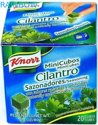 Caja de papel de Personized que empaqueta para el condimento, paquetes de la caja de papel que condimentan