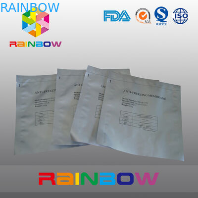 La bolsa de plástico/el mate plateados del papel de aluminio del LDPE imprimió el empaquetado de las bolsas plásticas