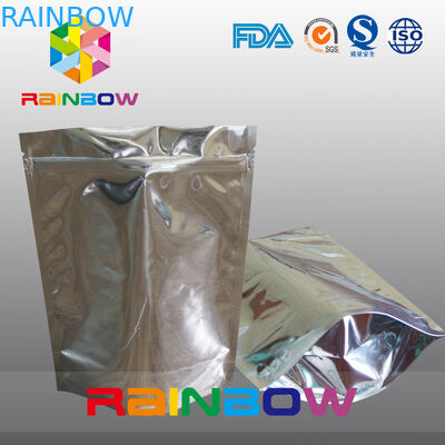 Bolsa derecha del papel de aluminio para el suplemento/doypack de la hoja con la cremallera