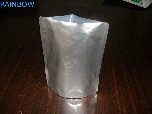 Bolsa impresa modificada para requisitos particulares del papel de aluminio que empaqueta para el polvo de la proteína, negra