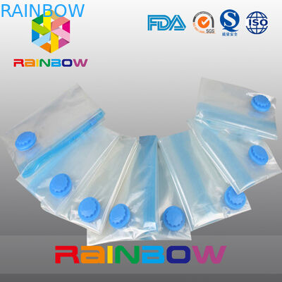 Limpie los bolsos del almacenamiento del sello de aire/los bolsos del ahorrador con la aspiradora del espacio para los edredones, el lecho y la ropa