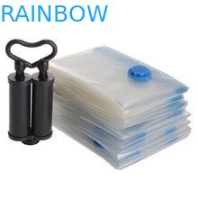 Limpie los bolsos del almacenamiento del sello de aire/los bolsos del ahorrador con la aspiradora del espacio para los edredones, el lecho y la ropa