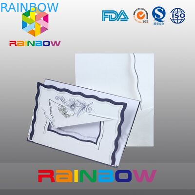 Tarjeta de papel modificada para requisitos particulares del arte para las invitaciones del saludo/de la boda de la Navidad