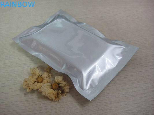 Hermético levántese la bolsa de la hoja que empaqueta el bolso de plata vertical del papel de aluminio con el Ziplock y el canalón
